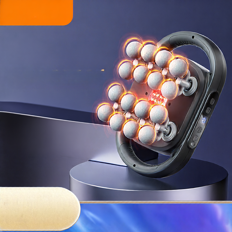 Hyundai 16-Head Rechargeable Massage Gun