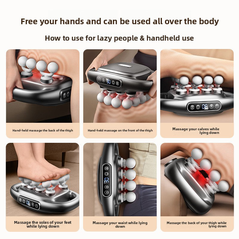 Professional Deep Tissue Massage Gun with Multiple Attachments