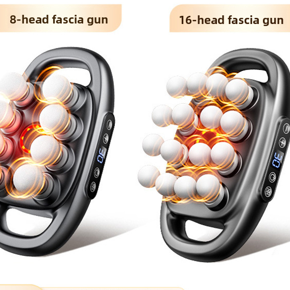 Professional Deep Tissue Massage Gun with Multiple Attachments