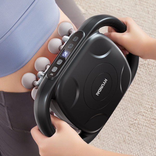 Hyundai 16-Head Rechargeable Massage Gun